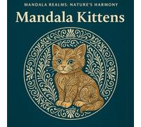 Mandala Kittens: An Adorable Kitten Mandala Colouring Book for Adults and Teens: Cute Baby Cats, Playful Mandalas & Relaxing Line Art for Stress Relief, Mindfulness and Creative Calm (Mandala Realms)