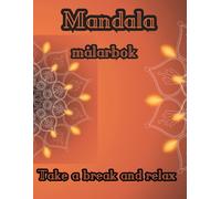 Mandala målarbok
