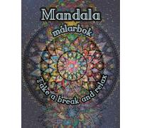 Mandala målarbok