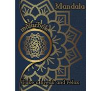Mandala målarbok