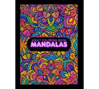 Mandala Malbuch für Erwachsene | Mandala-Malbuch für Erwachsene und Kinder im A4-Format | Mandalas für Erwachsene mit Premium-Papier | Spiralbindung