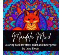 Mandala Mind: Large Print Mandala Coloring Book for Adults - 120 Pages for Relaxation and Focus