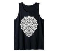 Mandala Ojo Geometría Sagrada Dotwork Tatuaje Geométrico Camiseta sin Mangas