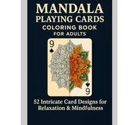 Mandala Playing Cards: Adult Coloring Book