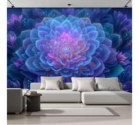 Mandala psicodélico Murales de Pared, Abstracto moderno Papel Pintado Autoadhesivo Removible de Tela, Gran Mural Fotográfico para Salón, Dormitorio, Cocina, Oficina o Habitación Infantil