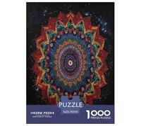 Mandala Puzzle Imposible,desafío for Adults Entretenimiento Creativo 1000 Piezas Obra De Arte De Juego De para Adultos Y Niños 70x50cm/1000pcs