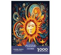 Mandala Puzzles Imposible,desafío para Adultos Entretenimiento Creativo 1000 Piezas Obra De Arte De Juego De para Adultos Y Niños 38x26cm/1000pcs