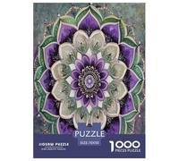 Mandala Rompecabezas Imposible,desafío para Adultos Entretenimiento Creativo 1000 Piezas Obra De Arte De Juego De para Adultos, Regalos A Partir De 14 Años 70x50cm/1000pcs