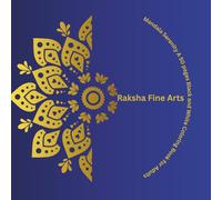 Mandala Serenity A 50 pages Black and White Coloring Book for Adults