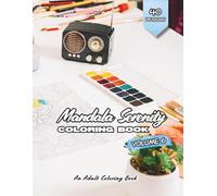 Mandala Serenity Book - Volume 6: An Adult Coloring Book for Calm Moments and Creative Expression | 8.5 x 11 Inches, 80+ Pages (Mandala Serenity Coloring Book Series)