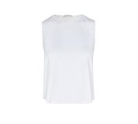 MANDALA Tank de yoga cropped para mujer blanco | L