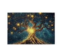 Mandala, The Tree Of Life - Rompecabezas de 1000 piezas para adultos, rompecabezas de madera para adultos, regalos para decoración del hogar