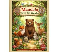 Mandala Tiere des Waldes