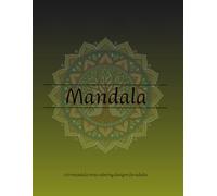 Mandala Tree Coloring Book: 100 mandala tree coloring designs for adults