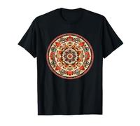 Mandala Tribal Azteca Geometría Sagrada Camiseta