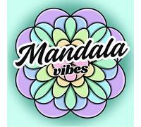 Mandala Vibes Coloring Book: A simple & relaxing coloring book
