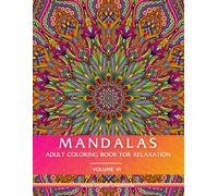 Mandalas : Adult Coloring Book for Relaxation (Volume VI) (Mandalas Collections)