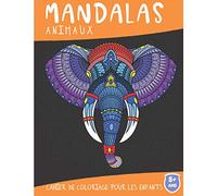Mandalas Animaux: Cahier de coloriage pour les enfants de 8 ans et plus- -Coloriage relaxant et anti stress - Idée Cadeau de noël et anniversaire
