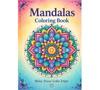 MANDALAS COLORING BOOKS: A Mandalas Coloring with 25 Coloring Page for Kids & Toddlers ages 2-8