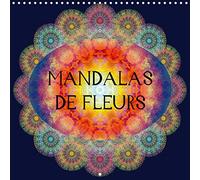 Mandalas de fleurs (calendrier mural 2020 300 * 300 mm square) - photographies d'ornements de fleurs (Calvendo Art)