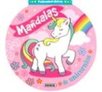 Mandalas De Unicornios (rosa) (pequemandalas)