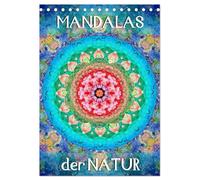MANDALAS der Natur (Tischkalender 2026 DIN A5 hoch), CALVENDO Monatskalender: Fotografische Mandala Kompositionen aus Blumen