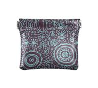 Mandalas dibujados a mano para mujer, bolso pequeño de cuero para cambio, mini bolsa de maquillaje para hombres y mujeres, viajes, Mandalas dibujadas a mano., 1 Size, Accesorio de viaje