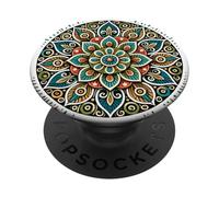 Mandalas divertidas clases de yoga con diseño de mandalas PopSockets PopGrip Intercambiable