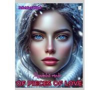 Mandalas made of pieces of Love, or Visually personalized coloring book: symbols of love coloring book