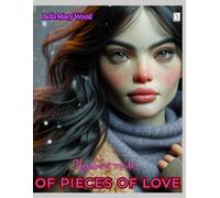 Mandalas made of pieces of Love, or Visually personalized coloring book: symbols of love coloring book