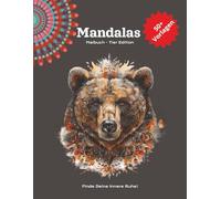 Mandalas Malbuch für Erwachsene - Tiere Edition: Malbuch mit über 50 Tier-Mandalas-Vorlagen zum Ausmalen | 21,59 cm x 27,94 cm | Das perfekte Geschenk ... für Anfänger als auch für geübte Künstler