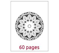 Mandalas to Color: 60 pages for children and adults to relax with art and color with this coloring book.: Unique Mandalas to Color - Boost Focus, Creativity, and Inner Peace Every Day.