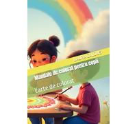 Mandale de colorat pentru copii: carte de colorat