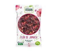 Mándalo Market Flor de Jamaica, Hibisco para Infusiones, Agua Refrescante, Té Helado Sabor Durazno, 12 Sobres, 1080g, Polvo
