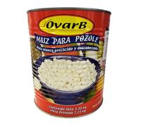 Mándalo Market Maíz Blanco para Pozole, Descabezado y Precocido, Grano Entero, Sin Gluten, 3.3 KG, Ideal para Comida Mexicana