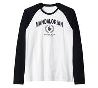 Mandalorian Best Dad In The Galaxy Dia del Padre Camiseta Manga Raglan