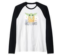 Mandalorian Cutest In The Galaxy Grogu Camiseta Manga Raglan