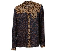Mandarin Blusa marino / marrón / negro M-L EUR