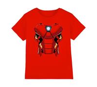 mandarin creative ltd Iron Man Costume - Camiseta Unisex para niños, Color Rojo, 7-8 años, Rosso, 7-8 años