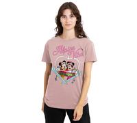 mandarin creative ltd Mickey Mouse Alpine Vibes - Camiseta para Mujer, Color Rosa, Talla S, Rosa, S