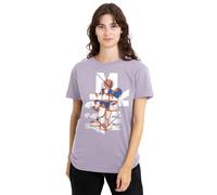 mandarin creative ltd Mickey Mouse Color Fill Ladies T Shirt, Lavendar Camiseta, Lavanda, M para Mujer