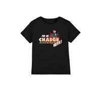 mandarin creative ltd Moana I'm in Charge Girls T Shirt Camiseta, Negro, 12-13 años para Niñas