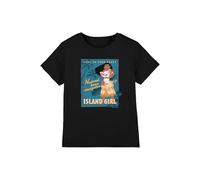 mandarin creative ltd Moana Island Girl Girls T Shirt Camiseta, Negro, 3-4 Años para Niñas