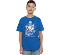 mandarin creative ltd Star Wars Blast Off R2d2 Unisex Kids T Shirt Camiseta, Azul Cobalto, 12-13 años para Niños