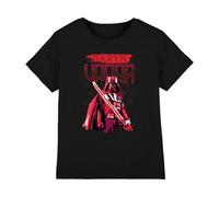 mandarin creative ltd Star Wars Paint Vader Unisex Kids T Shirt Camiseta, Negro, 3-4 años para Niños
