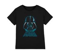 mandarin creative ltd Star Wars Vader Distressed Unisex Kids T Shirt Camiseta, Negro, 12-13 años para Niños