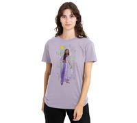 mandarin creative ltd Wish Starburst with ASHA Ladies T Shirt, Lavendar Camiseta, Lavanda, XL para Mujer
