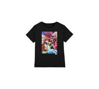 mandarin creative ltd X-Men Team Defend Unisex Kids T Shirt Camiseta, Negro, 12-13 años para Niños