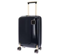Mandarina Duck Bolsa de Utensilios Bolsa de Zapatos Sky Duck Expandable Cabin Trolley Dark Gloss Antracita 55cm
