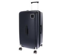 Mandarina Duck Bolsa de Utensilios Bolsa de Zapatos Sky Duck Trolley Trunk Black Negro 73cm